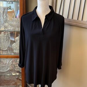 Jones New York Black Blouse